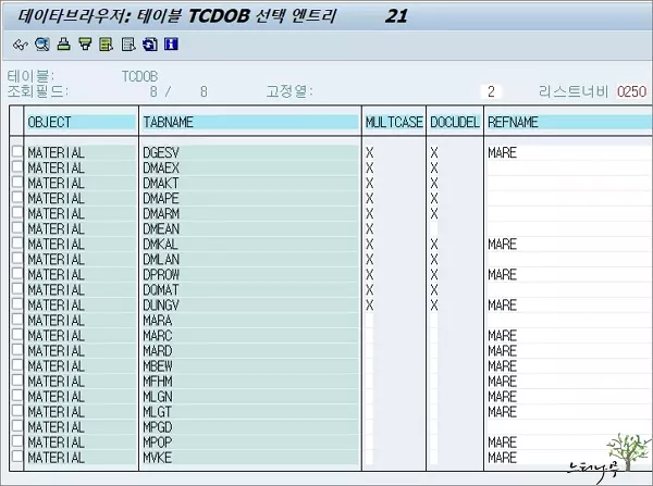 SAP 트랜잭션의 변경 이력 조회를 ABAP 프로그램으로 구현하는 방법 및 사용 예제 2