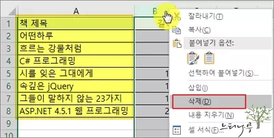 엑셀에서 셀의 텍스트 길이순으로 정렬하는 방법 - 길이순으로 정렬 완료