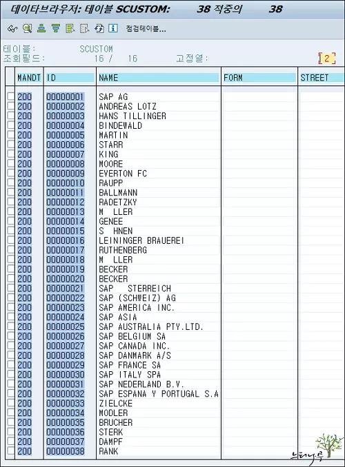 SAP ABAP SELECT문에서 LIKE 사용 방법(2가지 방식)