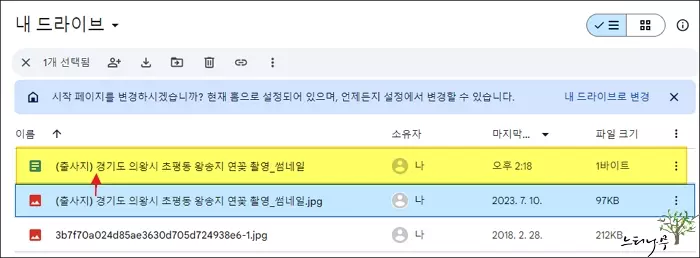 사진 또는 이미지에 포함된 텍스트를 편집 가능한 문서 텍스트로 추출하는 간단한 방법(구글 드라이브) 5