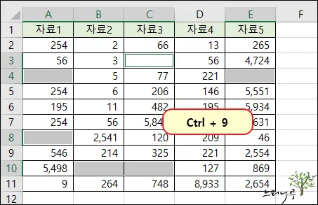 Read more about the article 엑셀에서 빈 셀이 있는 행을 숨기는 방법(열을 숨기는 방법)